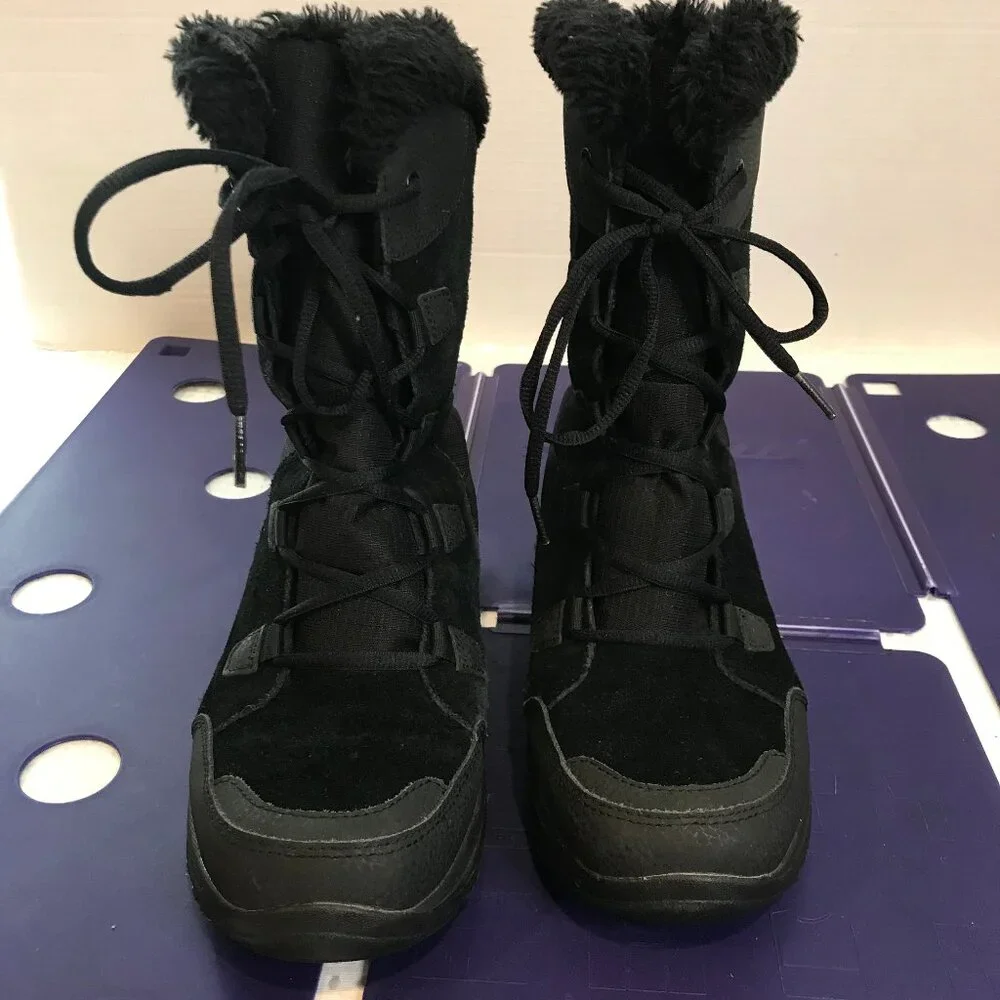 COLUMBIA ICE MAIDEN II WOMENS WINTER BOOTS SIZE 9.5 - Picture 3 of 10